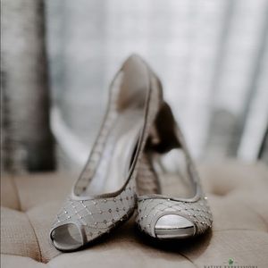 Silver heels